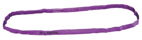 RUNDSCHLINGE, WLL 1000 kg, VIOLETT