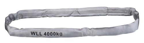 RUNDSCHLINGE, WLL 4000 kg, GRAU