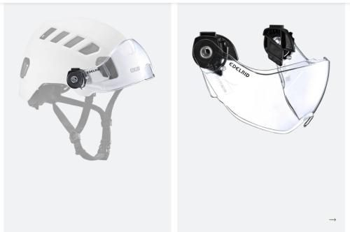 Helmet Visor klar
