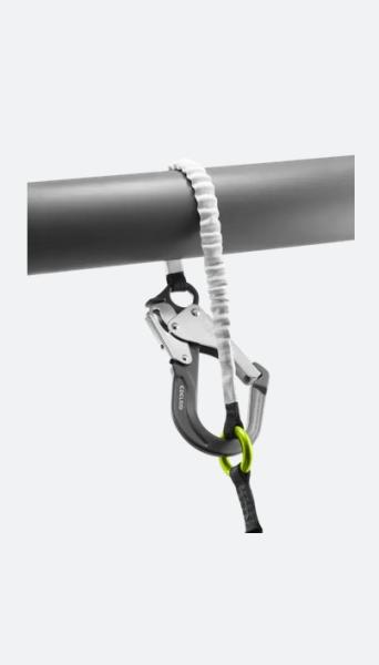 Shockstop Y 140 Tie-Back angeschlagen