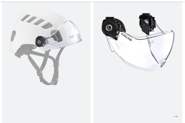 Helmet Visor klar